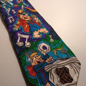 Retro Flinstones Men's Tie